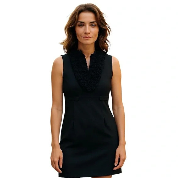 green emerald velvet dress Calvin Klein Sleeveless Seamed Sheath with Tie Neck Deep Black at Amazon  Women's Clothing store
